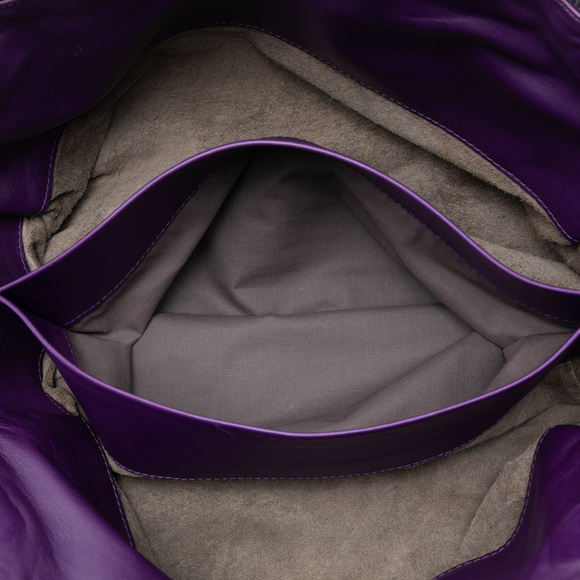 Pre-Loved Bottega Veneta Large Nappa Intrecciato Leggero Satchel - Picture 4 of 7